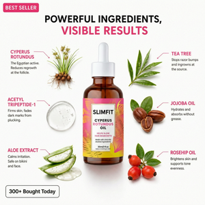 Cyperus Rotundus - Stop Unwanted Hair Growth Naturally